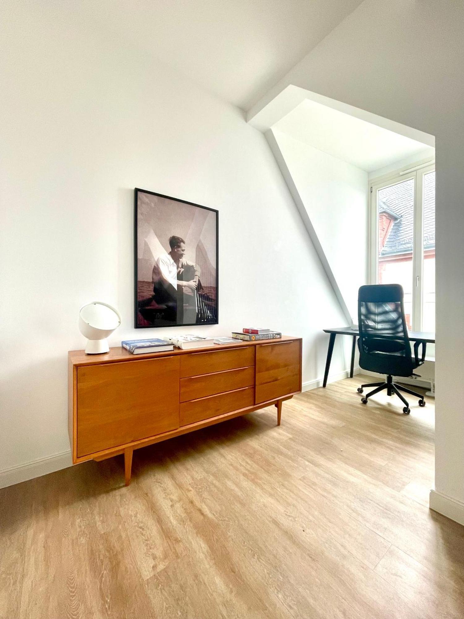 Super Zentrales Design-Apartment Wiesbaden Exterior photo